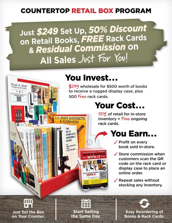 Countertop Retail Rack Card Program - Option 1